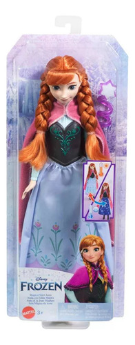 Disney Frozen Muñeca Anna Transformación Mágica