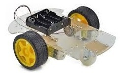 Imagen 2 de 6 de Chasis Robot Movil 2wd