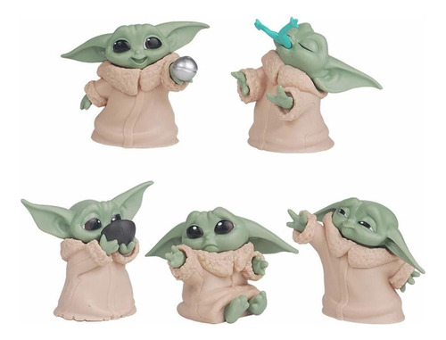 Paquete De 5 Regalos De Baby Yoda, Muñeco De Yoda De 2.2