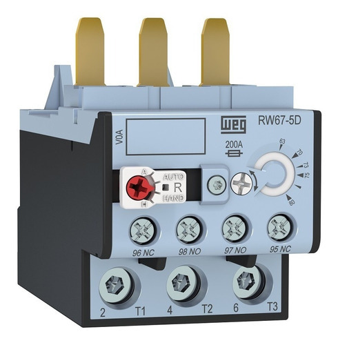 Relé Térmico De Sobrecarga Rw67 De 32-50a - Weg