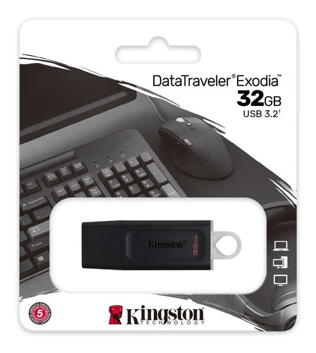 Flash Memory Kingston Exodia 32gb Usb 3.2 Original