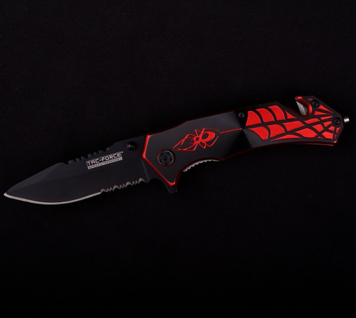 Imagen 2 de 10 de Navaja Cuchillo Rescate Asistida Spider Tac Force