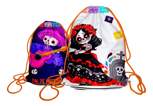 Morralitos Personalizados Recuerdos Fiestas Halloween!!60 Pz