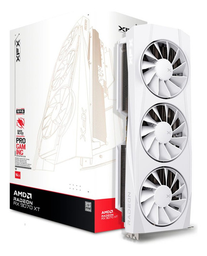 Xfx Quicksilver Amd Radeon Rx 9070 Xt 16gb Gddr6 Triple Fan
