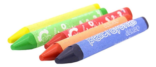 24 Crayones Jumbo Redondo Cera Colores Pelikan Niños Dibujo