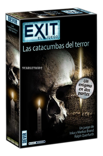 Exit Las Catacumbas Del Terror Devir Español Juego Mesa