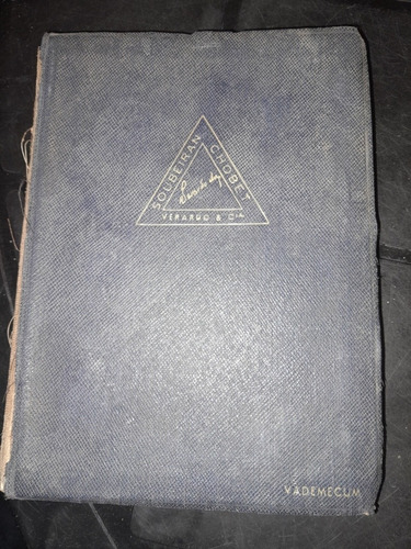Libro Vademecum Especialidades Farmacéuticas 1939