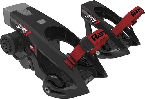 Razor Turbo Jetts - Ruedas De Tacón Eléctrico, Color Rojo