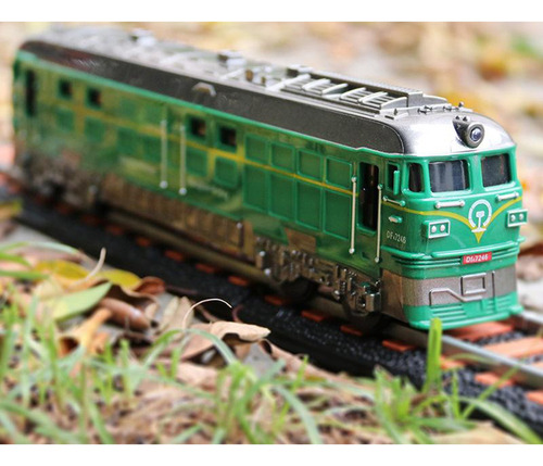 Ferrocarril Ho Trenes Modelo 1 87 Edificios A Escala Verde