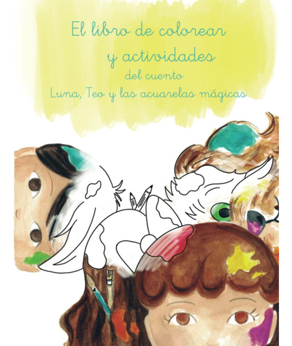 El Libro De Colorear Y Actividades Del Cuento Luna, Te 61mnk