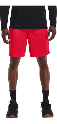 Pantaloneta Under Armour Tech Mesh 9 In-rojo