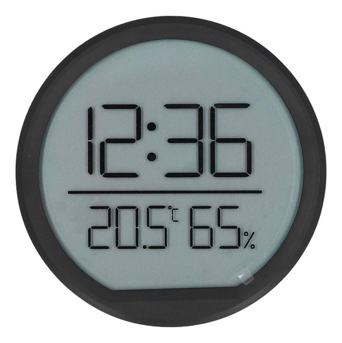 Reloj Despertador Digital Con Termómetro Higrómetro Para Int