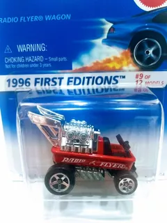 Carrito Hot Wheels Radio Flyer Wagon Ed 1996 Escala 1:64