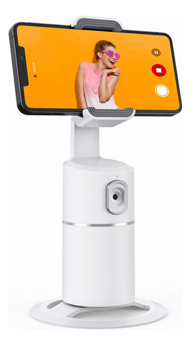 Auto Face Tracking Phone Holder Camrola Pink Rechargeable