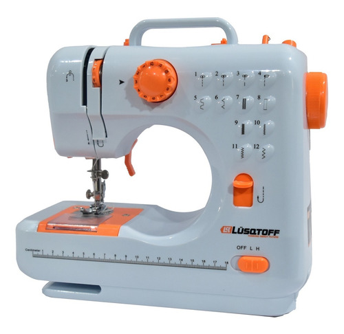 Máquina De Coser Con Pedal 7,2 W Lusqtoff Mcs12l-8 Premium