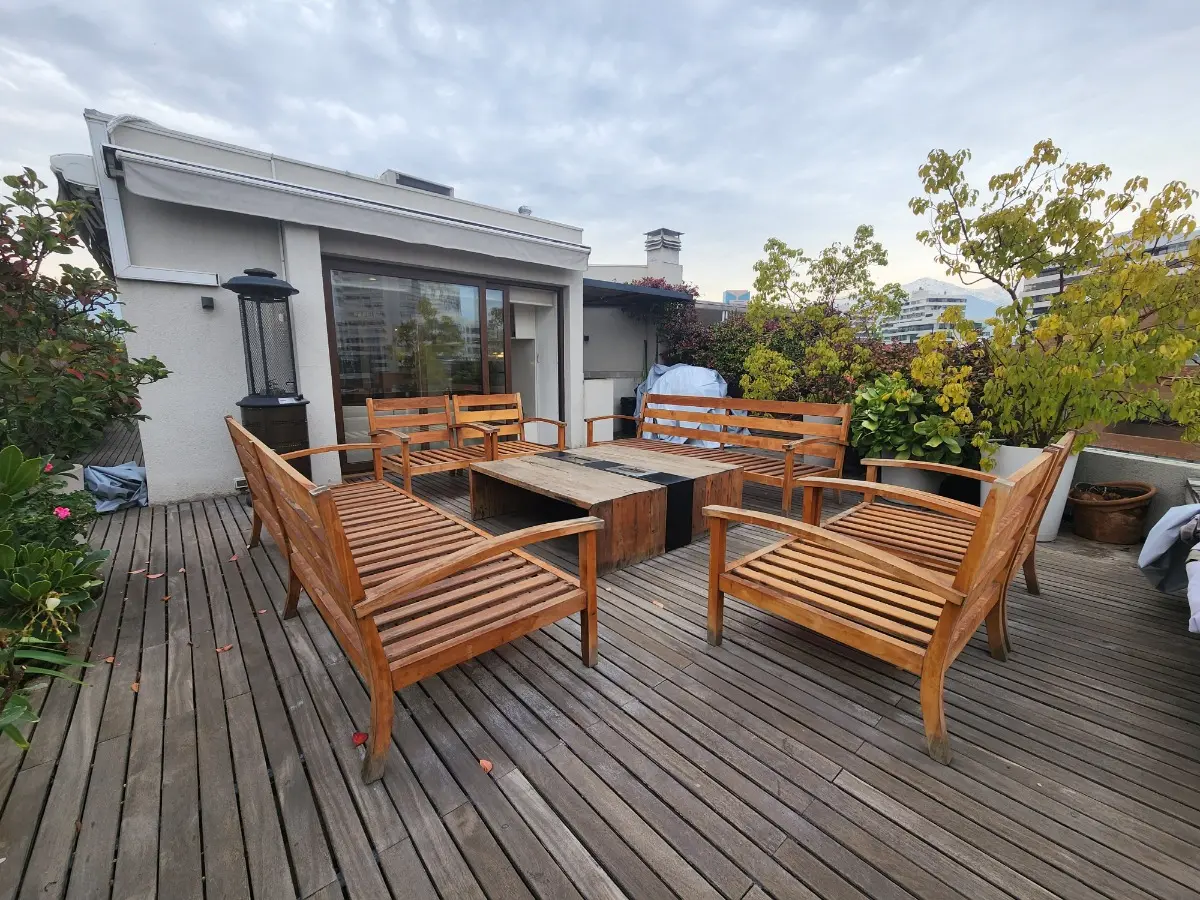 Imagen 2 de 22 de Penthouse Amoblado.........gran Terraza !!!!!!!!!!!!!!!!!!!!