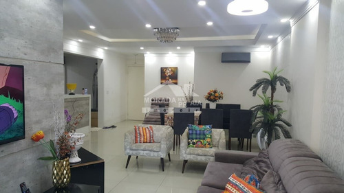 Imagem 3 de 30 de Apartamento Em Vila Guilhermina, Praia Grande/sp De 157m² 4 Quartos À Venda Por R$ 750.000,00 - Ap1911965-s