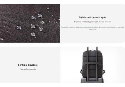 Xiaomi Commuter Backpack, Morral 15.6'' / Bolsillo Antirrobo