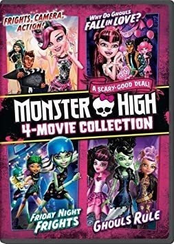 Monster High 4-movie Collection Monster High 4-movie Collect