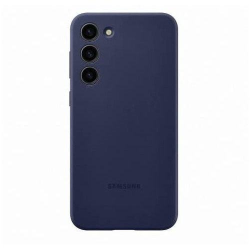 Funda Oficial De Silicona Para Samsung S23 Plus Azul Navy