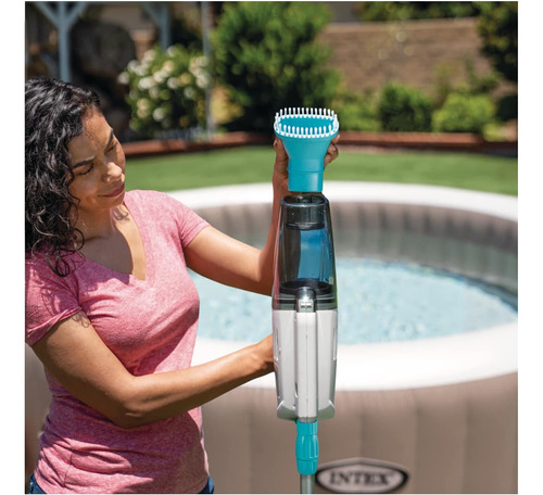 Aspirador Manual Recargable Para Piscina O Spa Intex Zr100