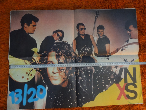 Inxs Gary Moore Poster Revista 13/20