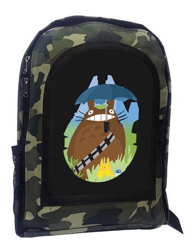 Mochila Camuflada Totoro A253