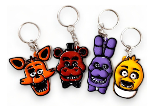 Five Nights At Freddy's Llaveros X40 Unidades