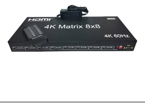 Matriz Switch De Video Hdmi 2.0 4k_60hz 4 X 4 El8x8-2.0