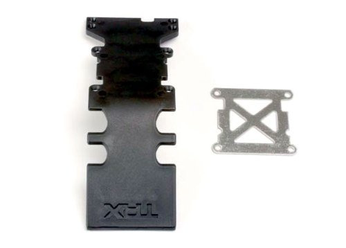 Traxxas 4938a Skid Plate Rear Plastic Gray B05