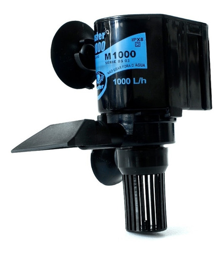 Imagem 2 de 6 de Bomba Submersa P/ Aquários Até 350 Litros - Master 1000 L/h