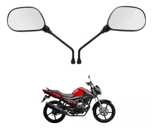 Retrovisor Par Ybr / Xtz / Factor / Lander Mod Original Awa