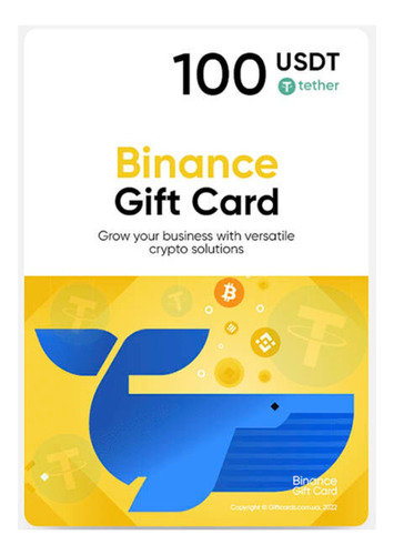 Gift Card Binance 100 Usdt 