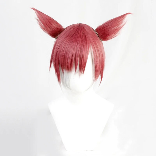 Final Fantasy 14 The Crystal Exarch Short Red Gradient Cospl