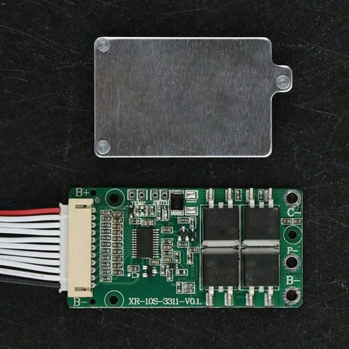 Proteção De Carga De Bateria De Lítio Bms 10s 36v 15a 18650