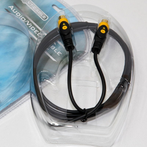 Cable S-video Super Video 1.8mt Oro Led Dvd Tv +blister Htec