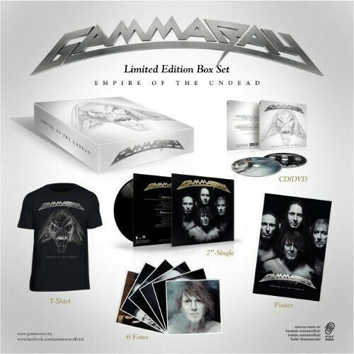 Gamma Ray-empire Of The Undead [box Set]