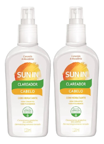 Phytoervas Kit Sun In Clareador De Cabelos - 2 Unidades