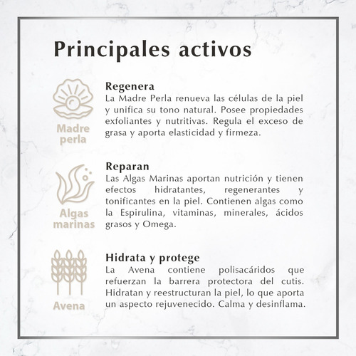 Imagen 6 de 7 de Serum Facial De Madre Perla Y Avena Tensor Hidratante