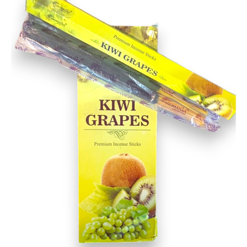 Incienso Aromátika Kiwi Grapes - 120 Varas