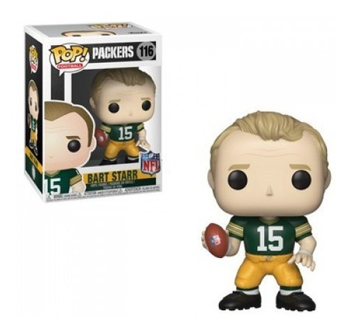 Nfl Bart Starr #116 Funko Pop Deportes Packers