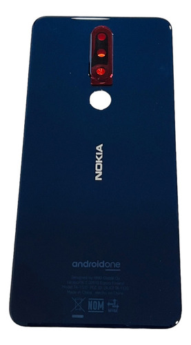 Tapa Trasera Original Nokia 3.1 Plus Azul Marino