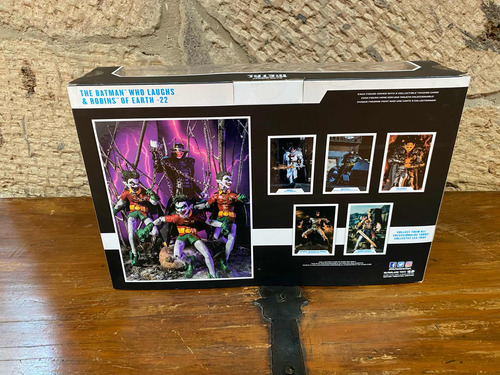Mcfarlane Dc Multiverse Batman Who Laughs & Robins Of Earth (Usado)