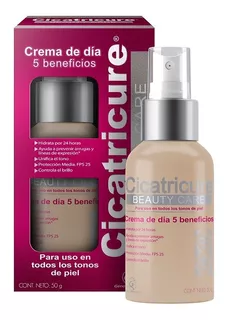Cicatricure Crema Con Color Beauty Care 5 Beneficios X 50 Gr