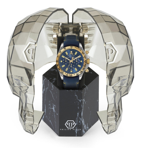 Imagen 4 de 4 de Reloj Philipp Plein Pwcaa0121 Para Hombre En Acero Inoxidabl