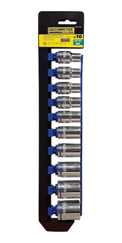 Juego De Tubos Bocallaves 10 Pzs Mm 1/2 Crossmaster 9946840