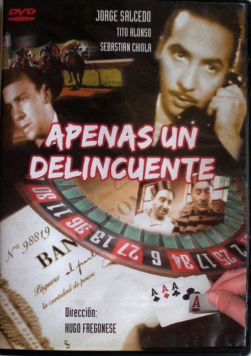 Dvd - Apenas Un Delincuente - Jorge Salcedo Original