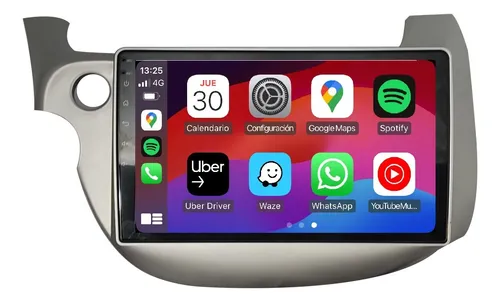 Stereo Gps Android 13 Pantalla Cam Honda Fit 08-13 Cplay