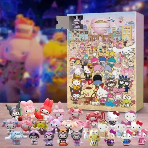 . 24 Calendario De Adviento De Navidad De Puntada For Ninos