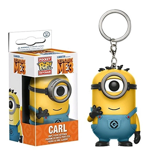 Funko Pop  Llavero Carl Mi Villano Favorito Minion 